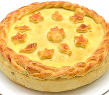 Пирог с мясом и капустой