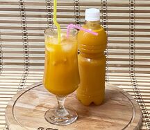 Морс облепиховый собственного приготовления