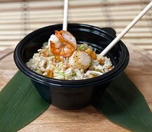 Чахан с морепродуктами