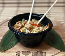 Чахан с курицей