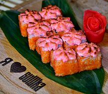 Запеченный с кальмаром