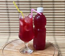 Морс брусничный собственного приготовления