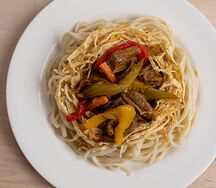 Лагман жареный