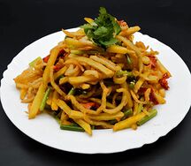 №448 Кальмары с картофелем фри