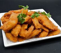 №554 Креветки в сухарях