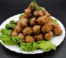 №520 Жареные фрикадельки из свинины