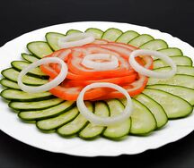 №391 Овощная нарезка