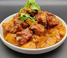 №453 Тушеный картофель с ребрами