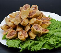 №519 Жареные рулетики с фаршем