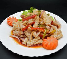 №432 Салат Кальмар острый