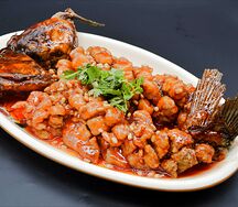 №564 Сазан-белка в кисло-сладком соусе