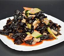 №419 Салат Древесные грибы с креветками