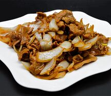 №516 Жареная свинина с луком