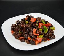 №534 Говядина в кисло-сладком соусе