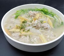 №385 Суп с фрикадельками по-китайски