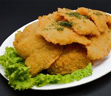 №557 Филе минтая в сухарях