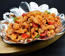 №552 Морепродукты на чугуне