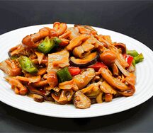 №485 Грибное ассорти со свининой 