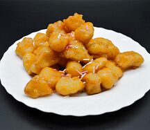 №604 Ананасы в карамели