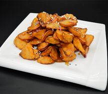 №605 Картофель в карамели