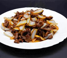 №543 Баранина с луком