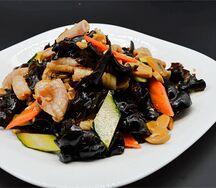 №420 Салат Грибы с кальмаром