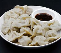 №577 Пельмени с китайским луком и яйцом