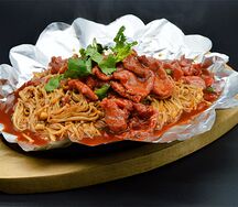 №492 Золотые грибы с говядиной 