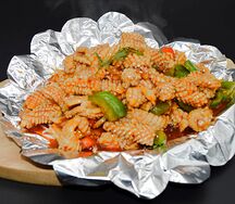 №551 Кальмар на чугуне