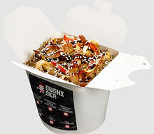 Пшеничная лапша со свининой