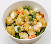 Баклажан с ананасом