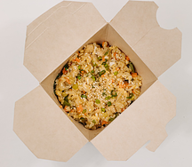 Рис с овощами и курицей