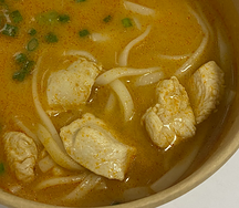 Лакса с курицей