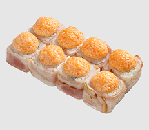 Ролл запеченная филадельфия в беконе