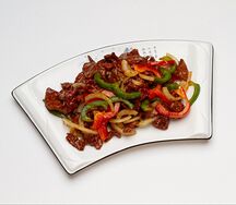 Говядина в соусе карри