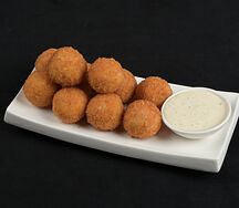 Сырные шарики с беконом