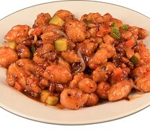 Куриное филе с арахисом