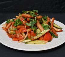 Куриное филе с овощами