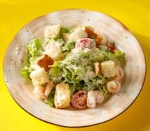 Цезарь с креветкой
