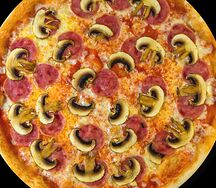 Ветчина и грибы