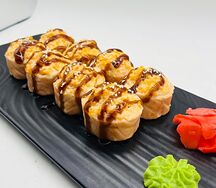 Айка лосось с креветками
