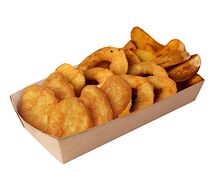 Бокс закусок с луковыми кольцами