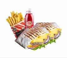 Врап-бургер сет