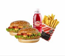 Чикенбургер сет