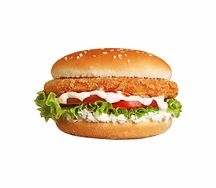 Чикенбургер с творожным сыром