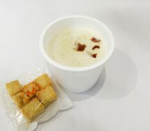 Крем-суп с беконом