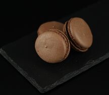 Макаруны Темный шоколад