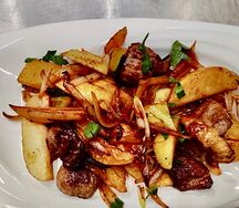 Жаркое по-домашнему из бараньего филе