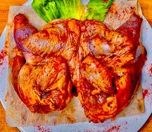 Курица корнишон