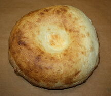 Лепешка в тандыре большая